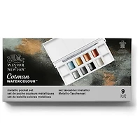 Winsor & Newton™ Cotman Watercolour™ Metallic Pocket Set