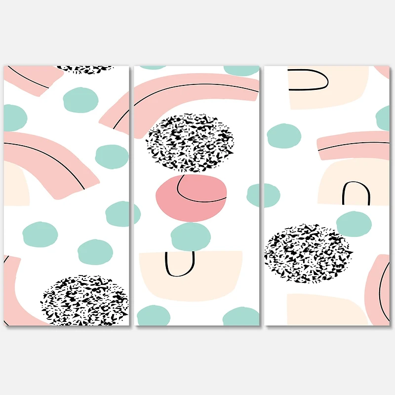 Designart - Organic and Elements In Pastel Tones