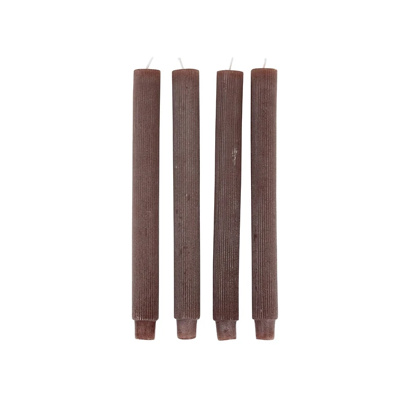 Hello Honey® Unscented Pleated Taper Candles in Box
