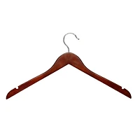 Honey Can Do Cherry Wooden Shirt Hangers, 20ct.