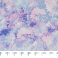 SINGER Purple Blender Print Ringspun Cotton Fabric