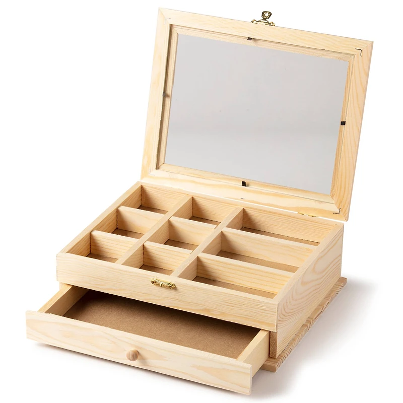 Wood Jewelry Box by Make Market®