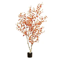 6ft. Autumn Birch Artificial Fall Tree