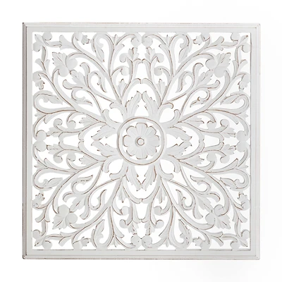 Habitat Beakman White Square Medallion