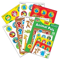 Trend Enterprises® Animal Pals Stinky Stickers® Variety Pack, 2 Packs of 385