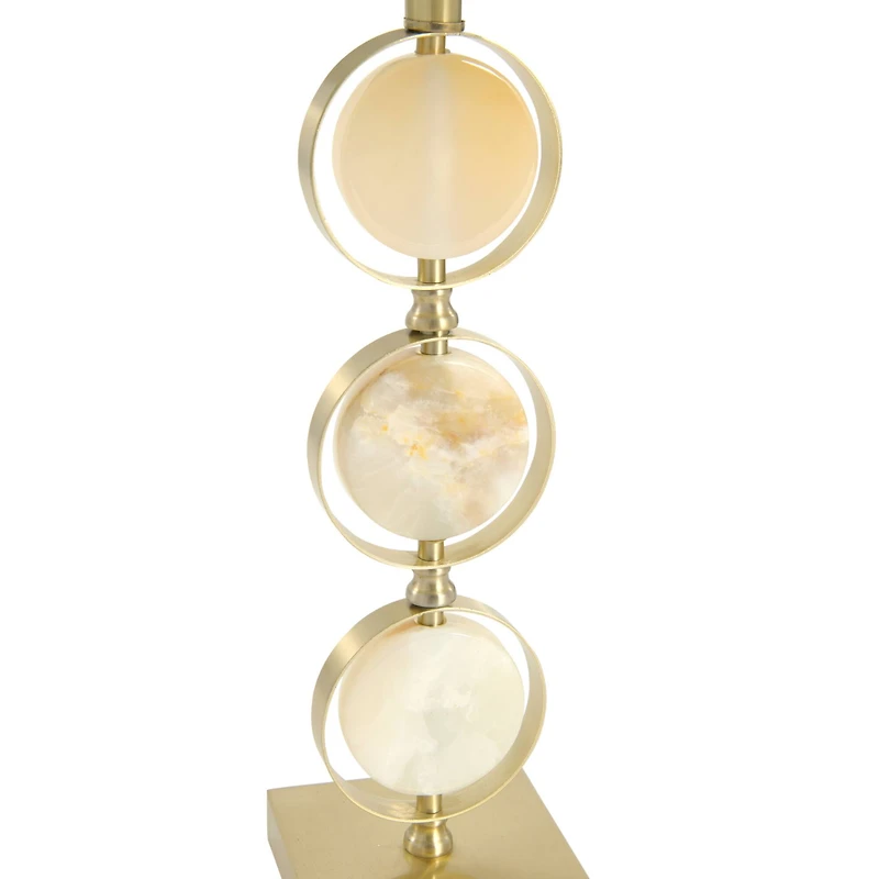 Hello Honey® 30" Marble & Metal Table Lamp