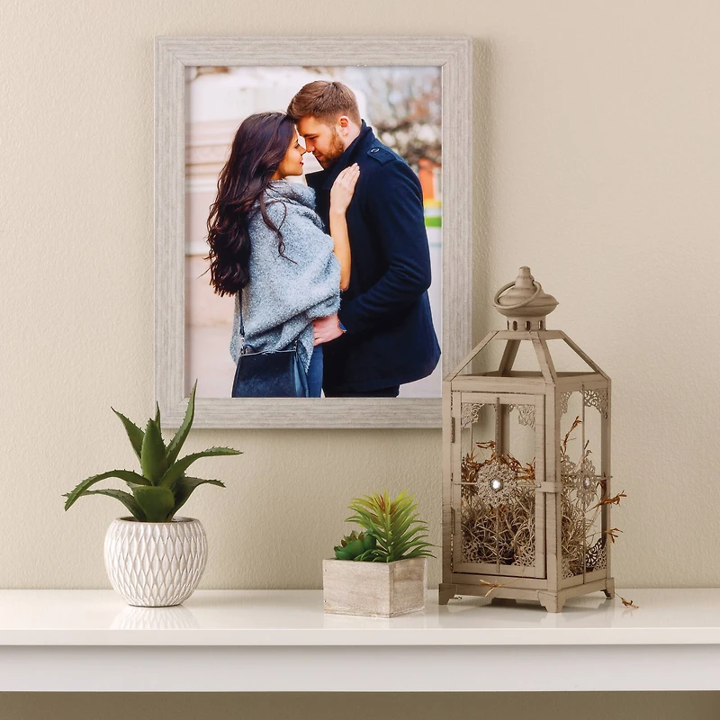 Home Light Gray Flat Frame by Studio Décor