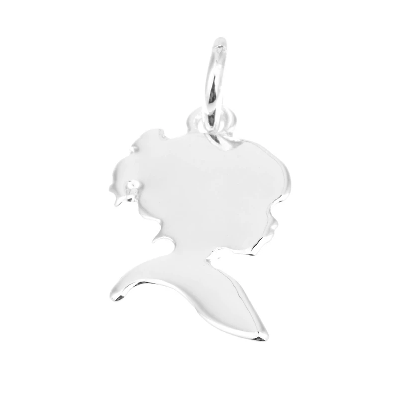 Silver Plated Girl Charm by Bead Landing™