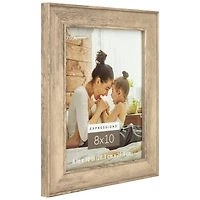 Expressions™ Light Gray Wood Grain Frame by Studio Décor