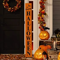 Glitzhome® 60" Happy Halloween Porch Sign
