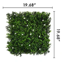 "Tulum" Artificial Foliage Plant Green Wall Panels, 4ct.