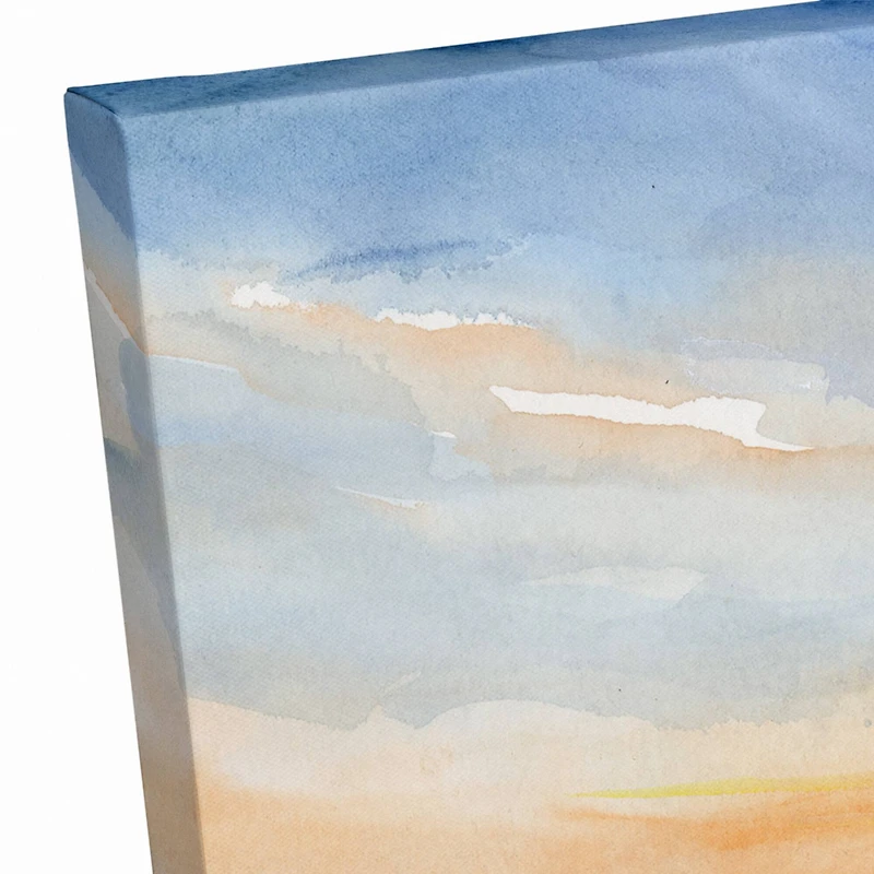 Beach Boat 20" x 16" Canvas Wall Art