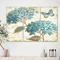 Designart - butterfly Blue Garden I