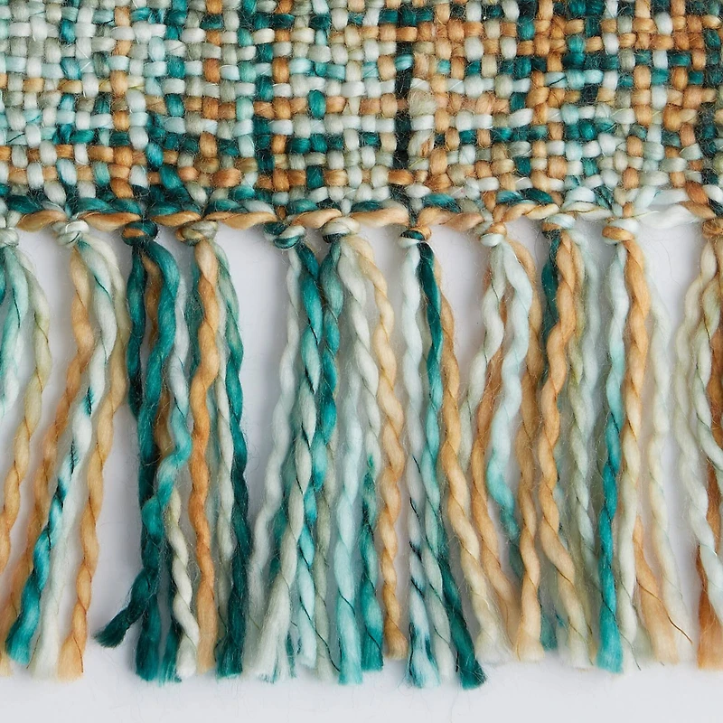 DII® Variegated Teal Acrylic Throw