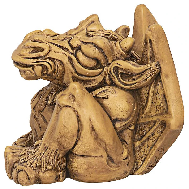 Design Toscano 8.5" Feast on Fools Gargoyle Statue