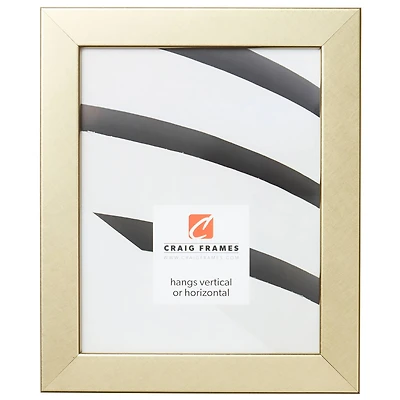 Craig Frames Bauhaus 125 Swirled Gold Picture Frame