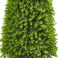 5ft. Eucalyptus Topiary in Orange Planter