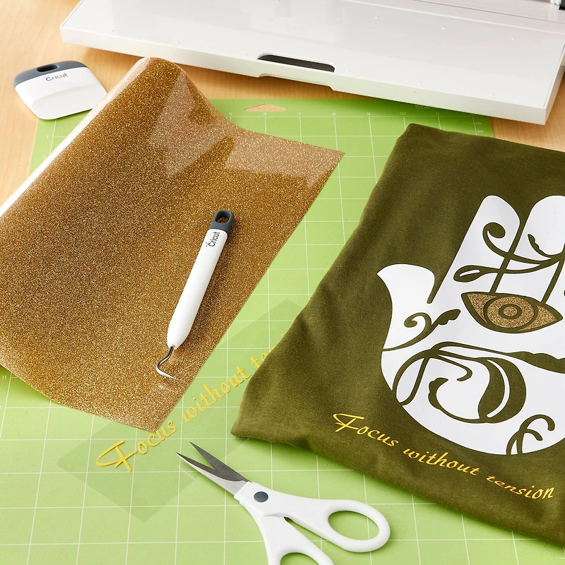 Cricut® Iron-On Glitter