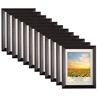 12 Pack: Black 8.5" x 11" Frame With Mat, Lifestyles™ by Studio Décor®