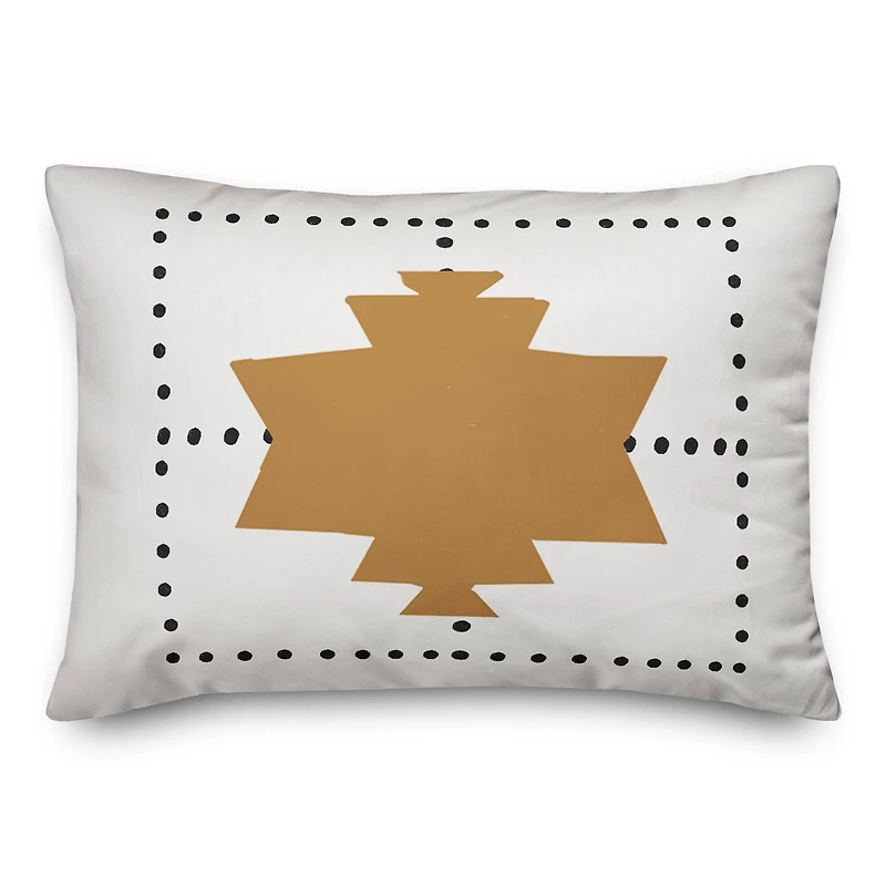 Dot Southwest Pattern 14" x 20" Throw Pillow