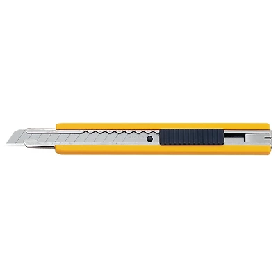 Olfa® Slide-Lock Utility Knife With Snap Off Blades