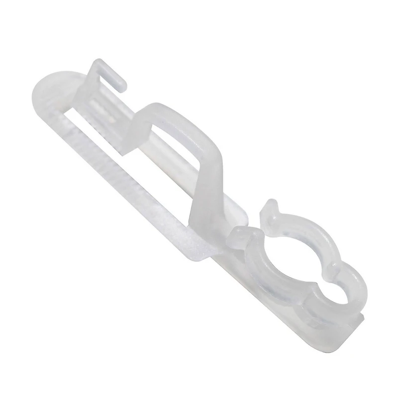 100ct Outdoor Gutter and Shingle Clips for Mini Christmas Lights