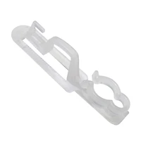 100ct Outdoor Gutter and Shingle Clips for Mini Christmas Lights