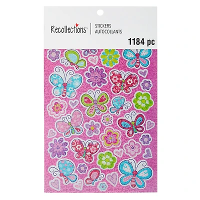 Recollections™ Teacher Sticker Book, Butterflies