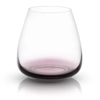 JoyJolt® 18.2oz. Black Swan Stemless Red Wine Glasses, 4ct.