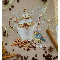 Alisa Coffee Connoisseur Cross Stitch Kit