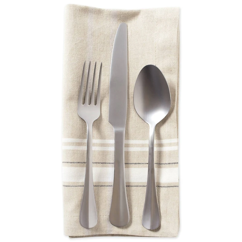 DII® French Stripe Cloth Dinner Napkins