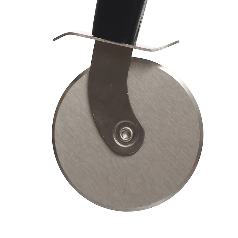 Hello Honey® 8" Stainless Steel Pizza Cutter with Walnut Handle
