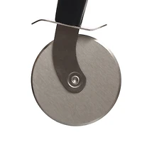 Hello Honey® 8" Stainless Steel Pizza Cutter with Walnut Handle