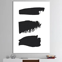 Designart - Black and White Geometric Company II