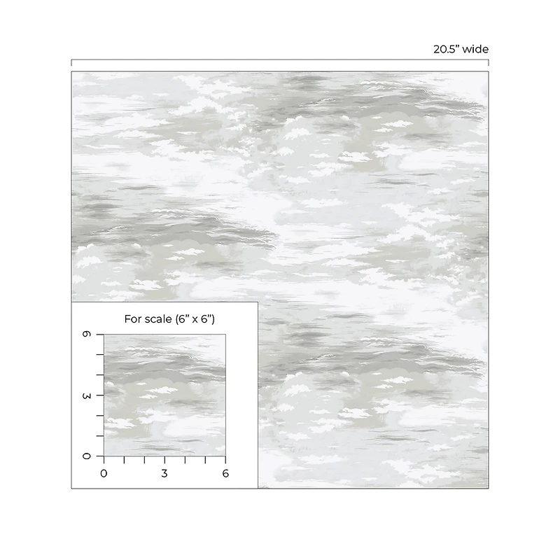 Tommy Bahama Midair Peel & Stick Wallpaper