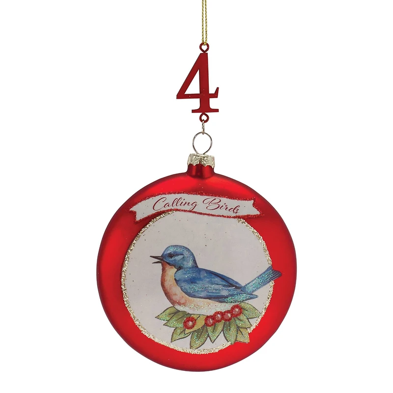 Twelve Days of Christmas Ornament Set
