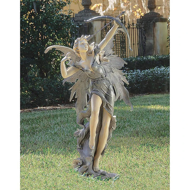 Design Toscano 48.5" Rhiannon the Archer Garden Fairy Statue