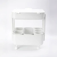Deli 2-Tier Craft Cart