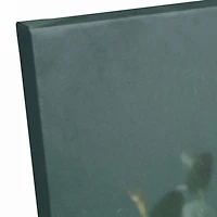 Emerald and Pink Eucalyptus Bouquet  24" x 24" Canvas Wall Art