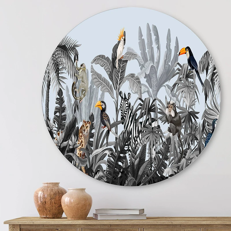 Designart - Chinoiserie With Birds and Peonies VIII