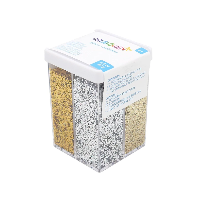 Metallic Glitter 4 Part Stacker by Creatology™