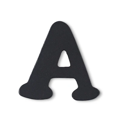 2.5" Black MDF Whimsy Letter by Make Market