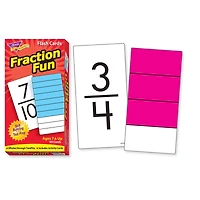 Trend Enterprises® Fraction Fun Skill Drill Flash Cards