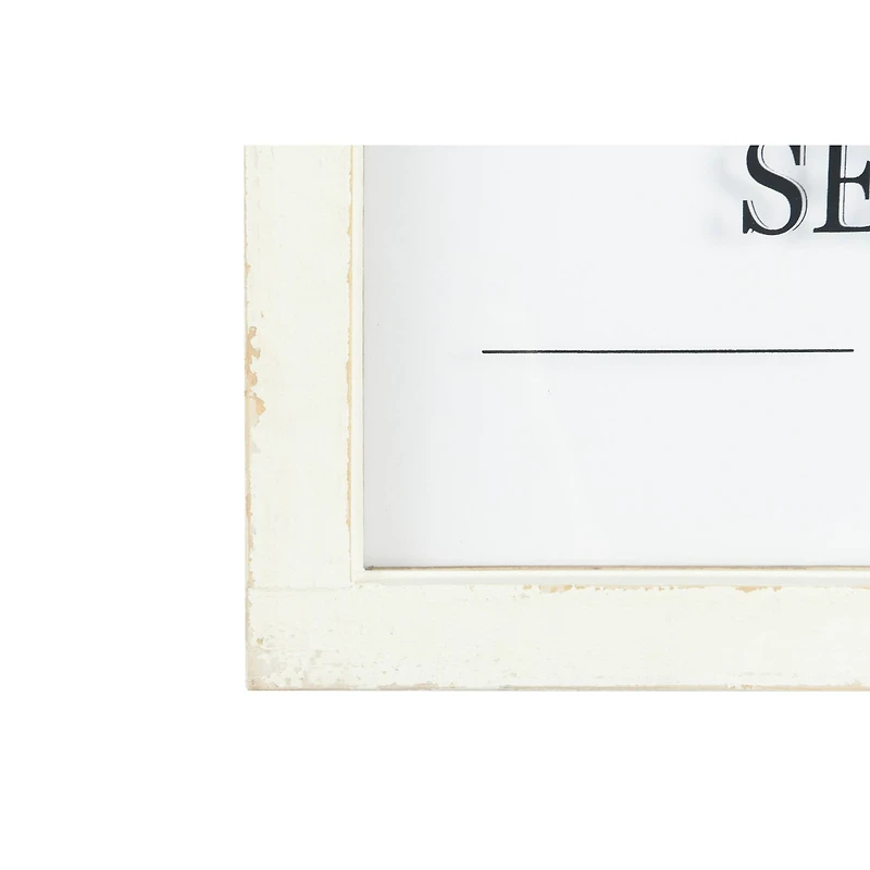 Hello Honey® Distressed Wood Framed Pantry Sign