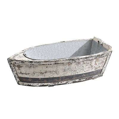Hello Honey® 33" Wood Boat with Tin Insert