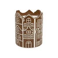 10oz. Gingerbread Village Scented Ceramic Candle by Ashland®