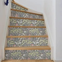 NuWallpaper Groovy Garden Gray Peel & Stick Wallpaper