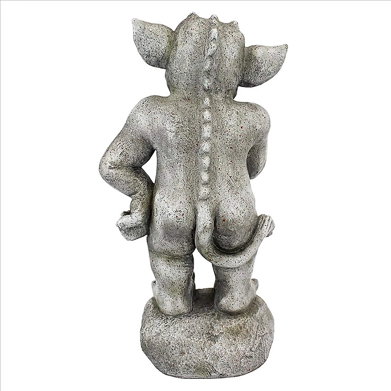Design Toscano 14.5" Plato the Ponderer Gargoyle Imp Statue