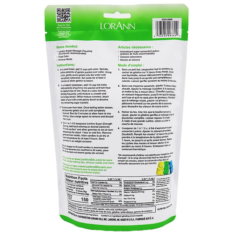LorAnn Gummy Mix, 18oz.
