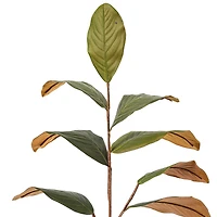 Artificial Green Magnolia Spray, 3ct.